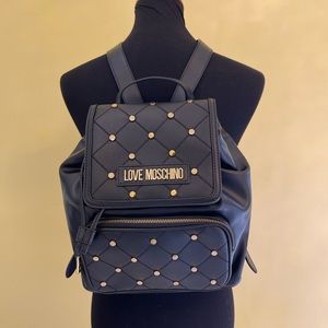 Love Moschino black comfortable backpack